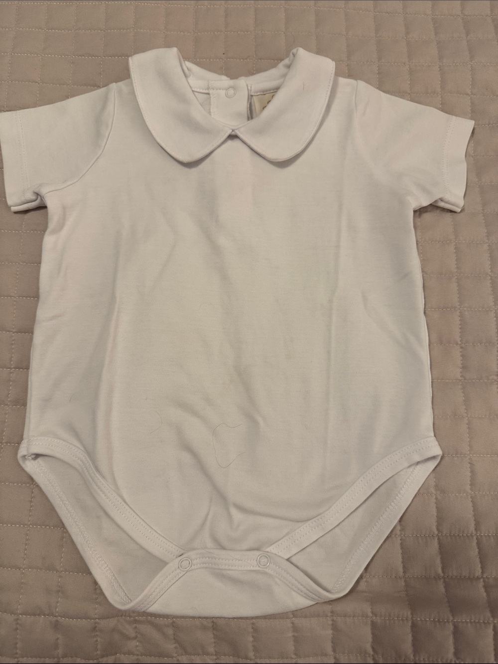 Beaufort Bonnet 6-12 months short sleeve onesie shirt knit